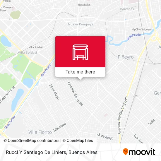 Rucci Y Santiago De Liniers map