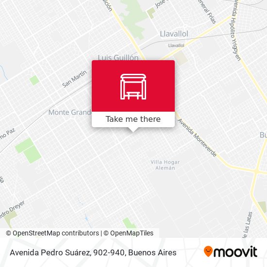 Mapa de Avenida Pedro Suárez, 902-940