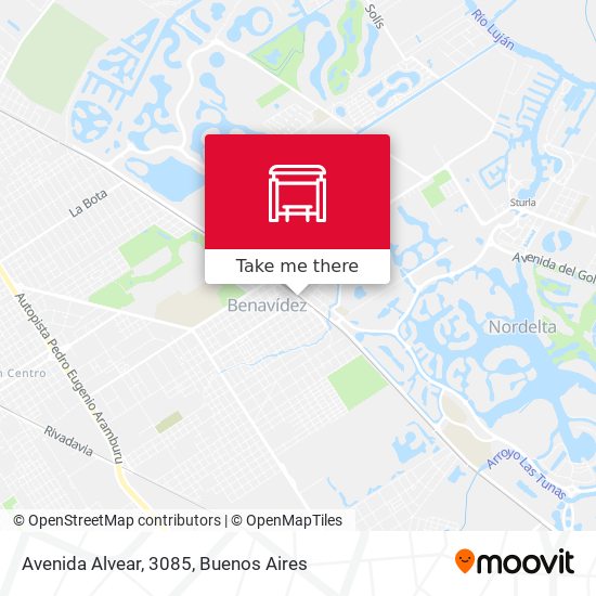 Mapa de Avenida Alvear, 3085