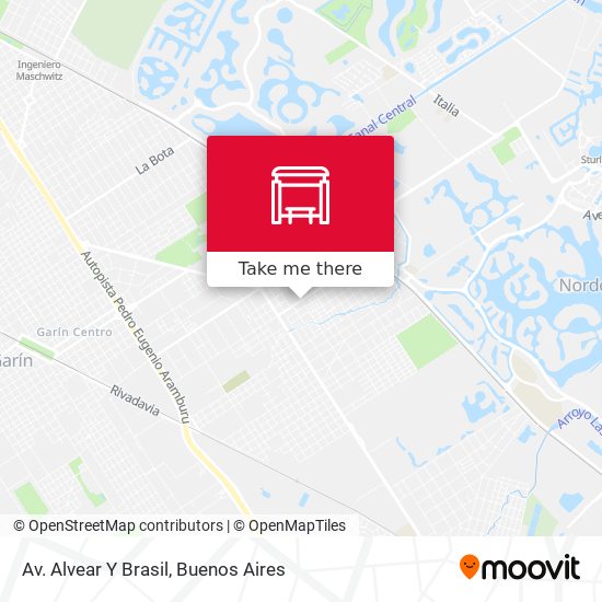 Mapa de Av. Alvear Y Brasil