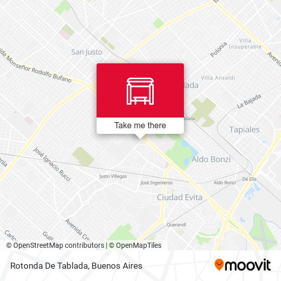Rotonda De Tablada map