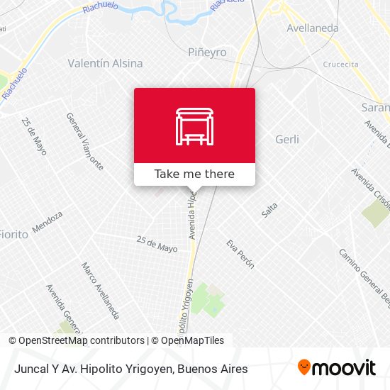 Juncal Y Av. Hipolito Yrigoyen map