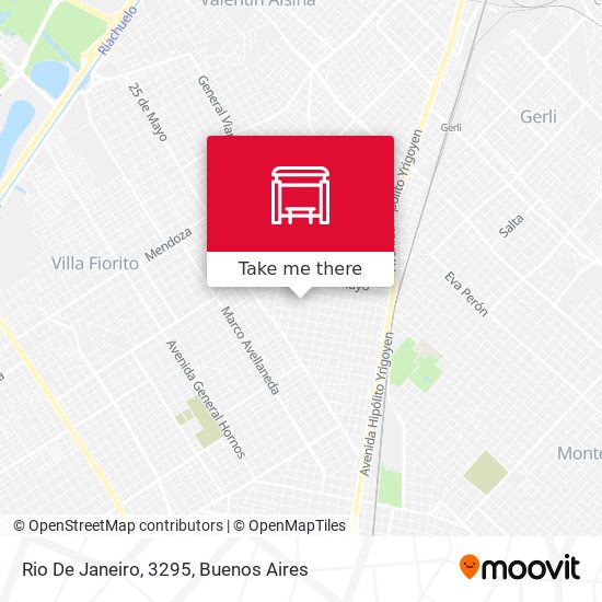 Rio De Janeiro, 3295 map