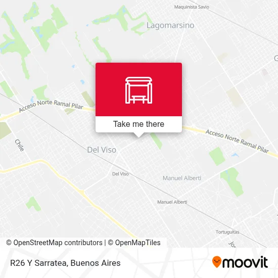R26 Y Sarratea map
