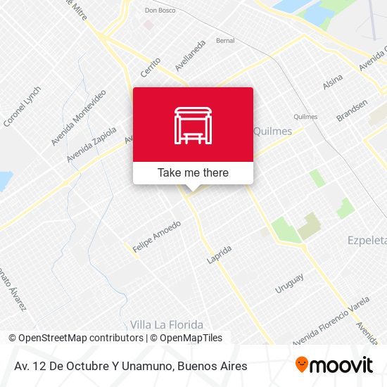 Av. 12 De Octubre Y Unamuno map