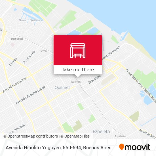 Avenida Hipólito Yrigoyen, 650-694 map