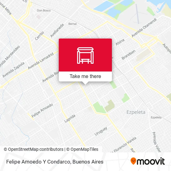 Felipe Amoedo Y Condarco map