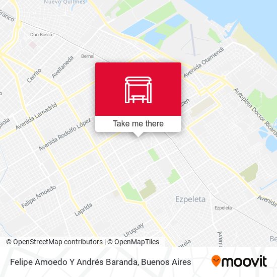 Mapa de Felipe Amoedo Y Andrés Baranda
