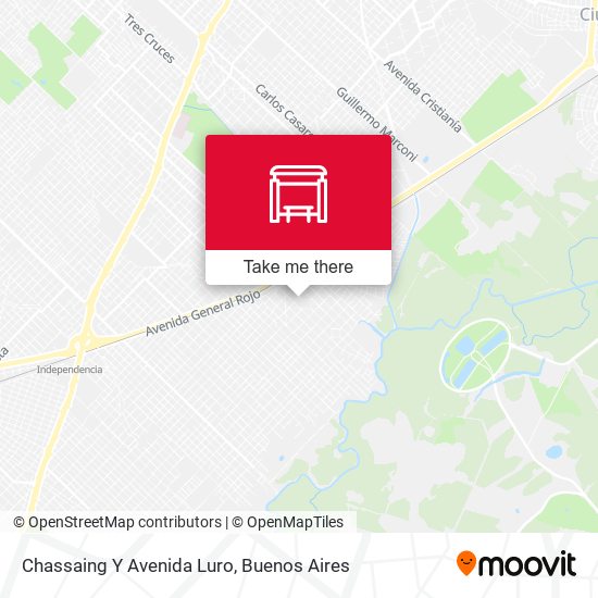 Chassaing Y Avenida Luro map