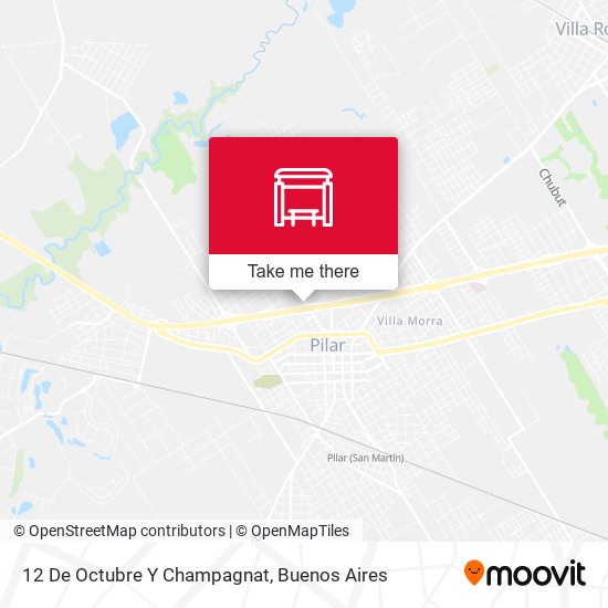 12 De Octubre Y Champagnat map
