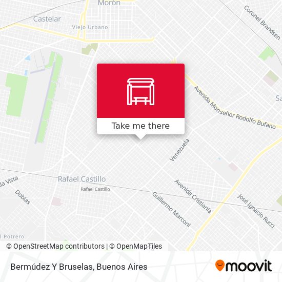 Bermúdez Y Bruselas map