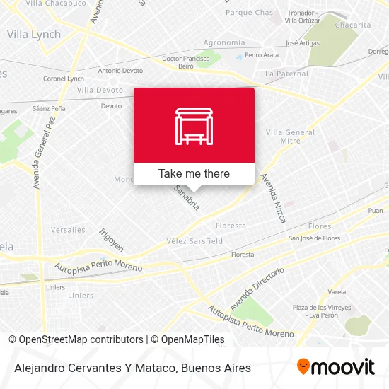 Alejandro Cervantes Y Mataco map