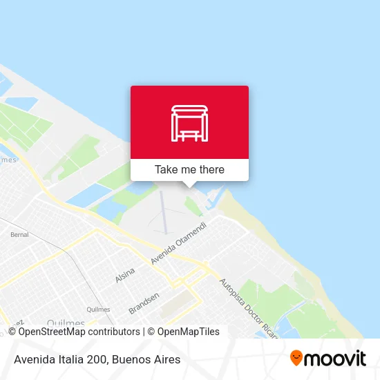 Avenida Italia 200 map