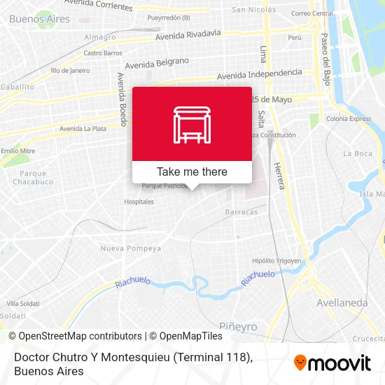 Doctor Chutro Y Montesquieu (Terminal 118) map