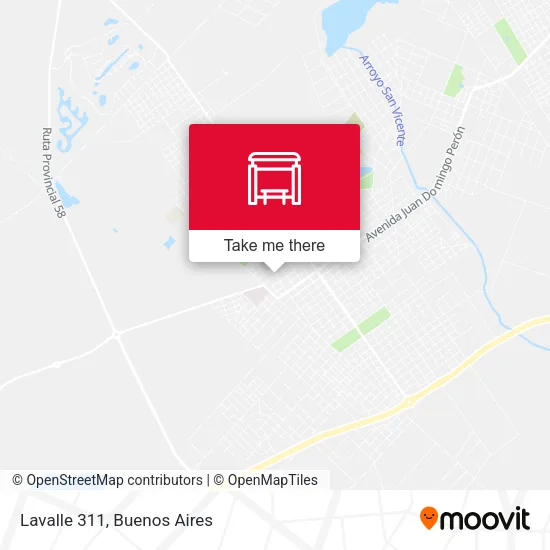 Lavalle 311 map