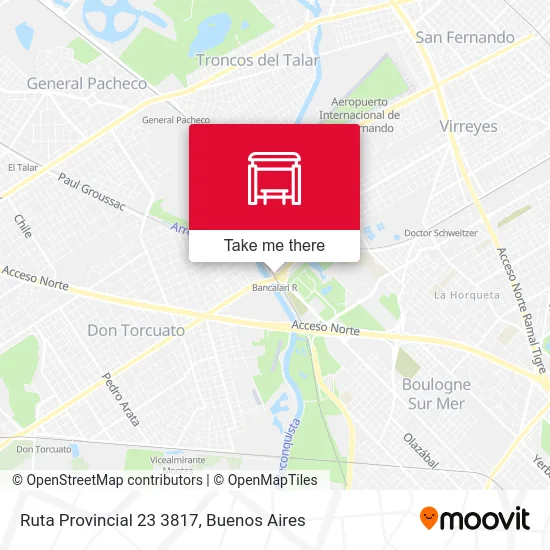 Ruta Provincial 23 3817 map