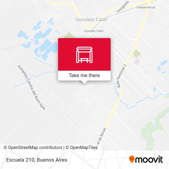Mapa de Escuela 210