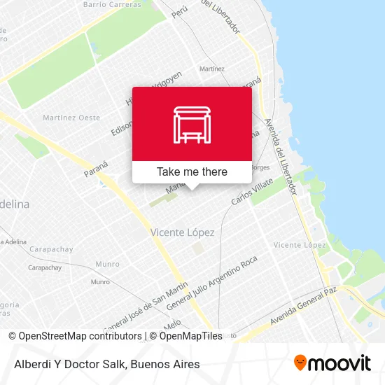 Alberdi Y Doctor Salk map