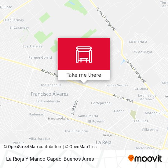 Mapa de La Rioja Y Manco Capac