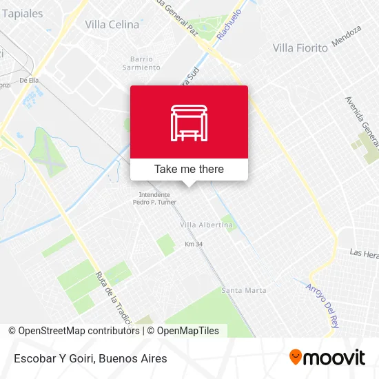 Escobar Y Goiri map