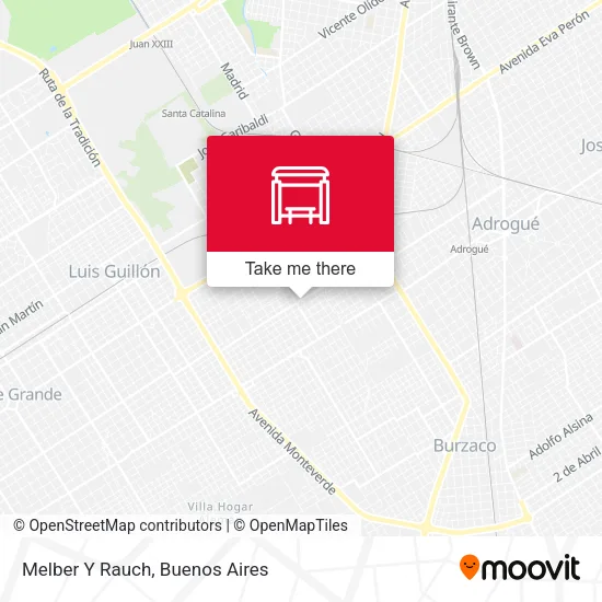 Melber Y Rauch map