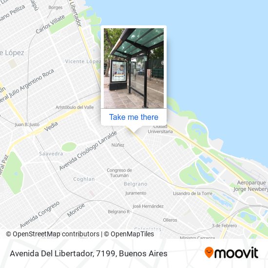 Avenida Del Libertador, 7199 map