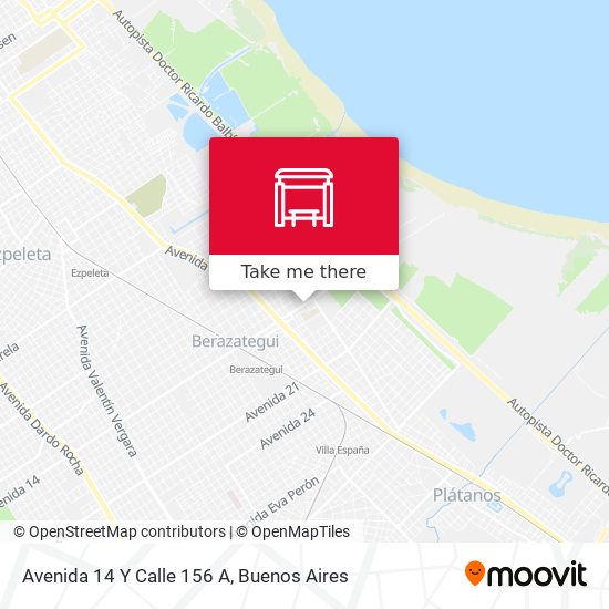 Avenida 14 Y Calle 156 A map