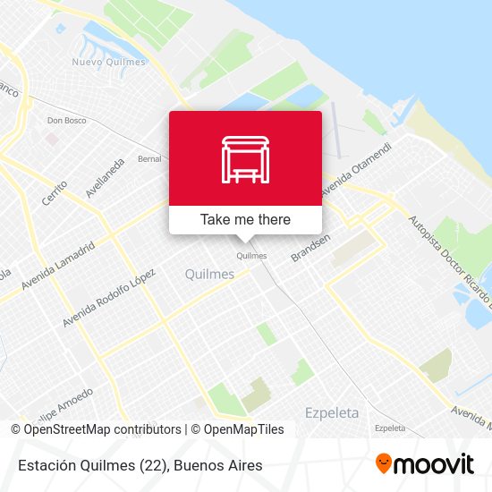 Estación Quilmes (22) map