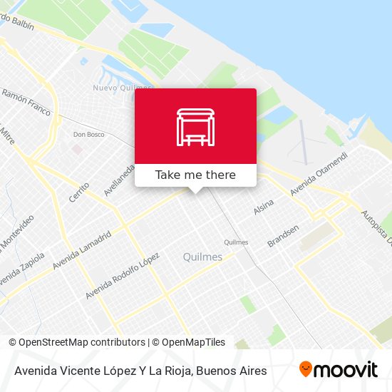Mapa de Avenida Vicente López Y La Rioja