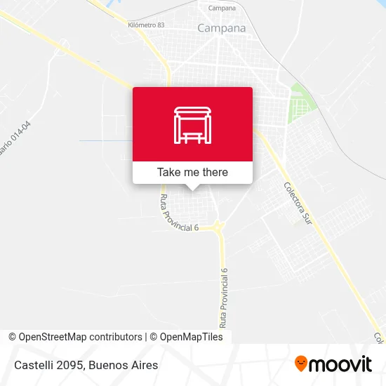 Castelli 2095 map