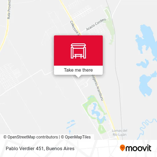 Pablo Verdier 451 map
