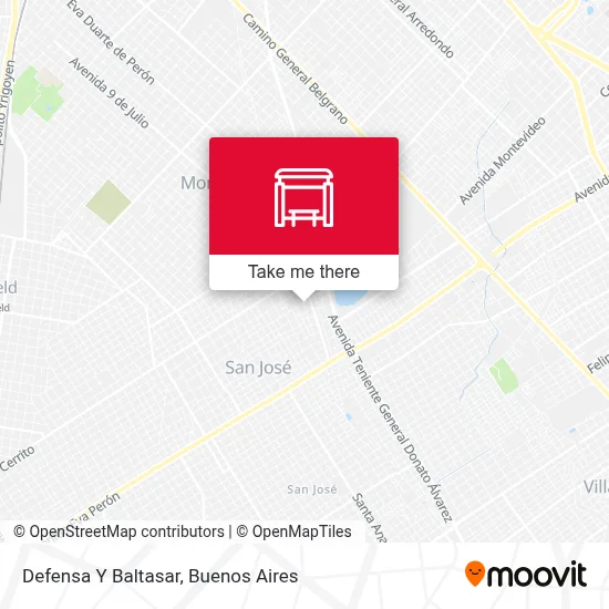 Defensa Y Baltasar map