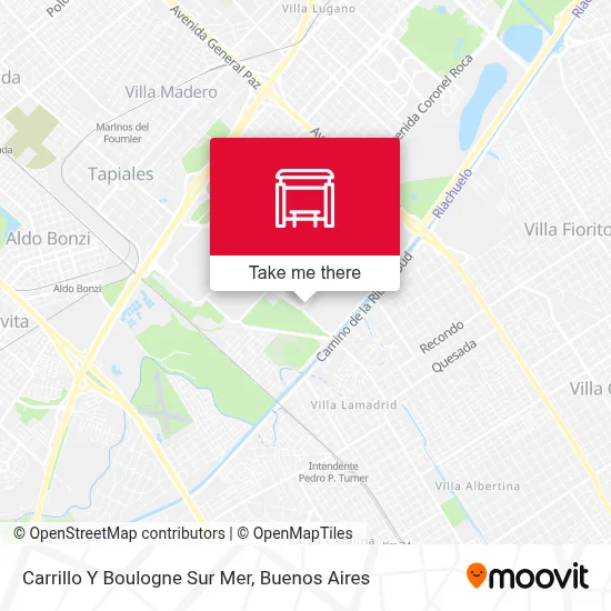 Carrillo Y Boulogne Sur Mer map