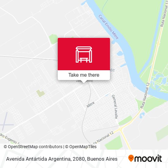 Avenida Antártida Argentina, 2080 map