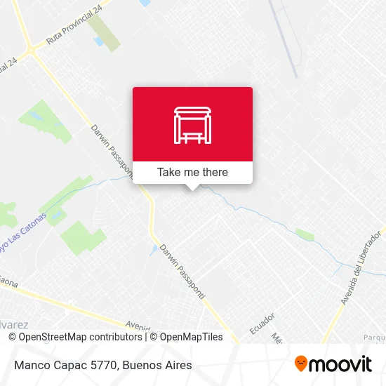Manco Capac 5770 map