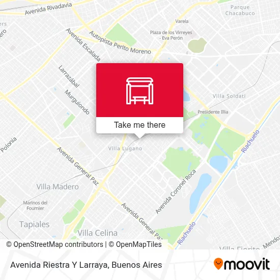 Avenida Riestra Y Larraya map