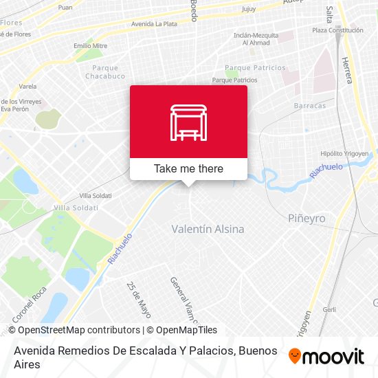 Mapa de Avenida Remedios De Escalada Y Palacios