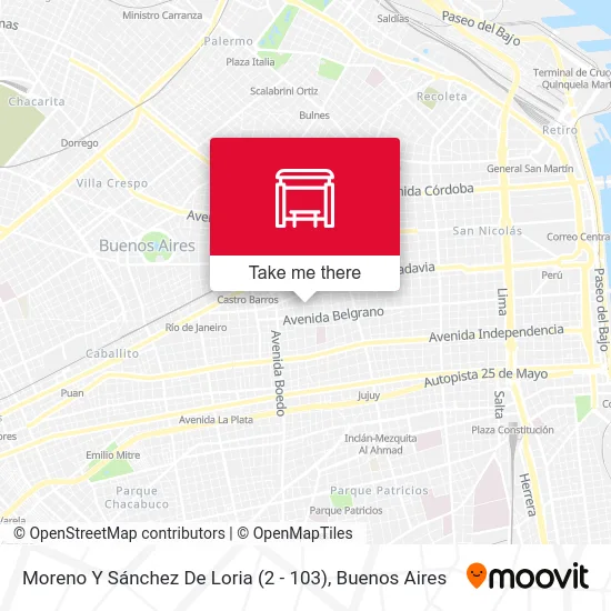 Moreno Y Sánchez De Loria (2 - 103) map