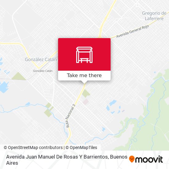 Avenida Juan Manuel De Rosas Y Barrientos map
