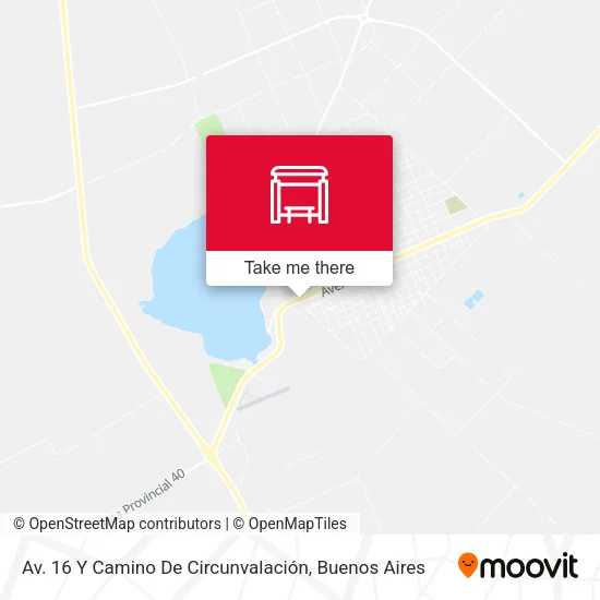 Mapa de Av. 16 Y Camino De Circunvalación
