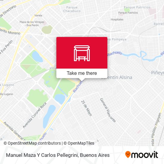 Mapa de Manuel Maza Y Carlos Pellegrini