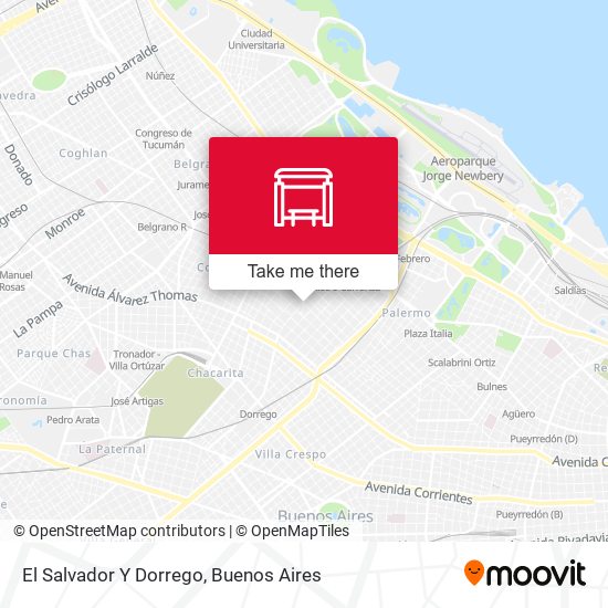 Mapa de El Salvador Y Dorrego