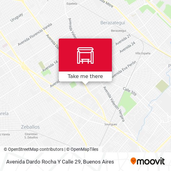 Avenida Dardo Rocha Y Calle 29 map