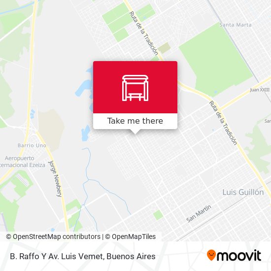 B. Raffo Y Av. Luis Vemet map