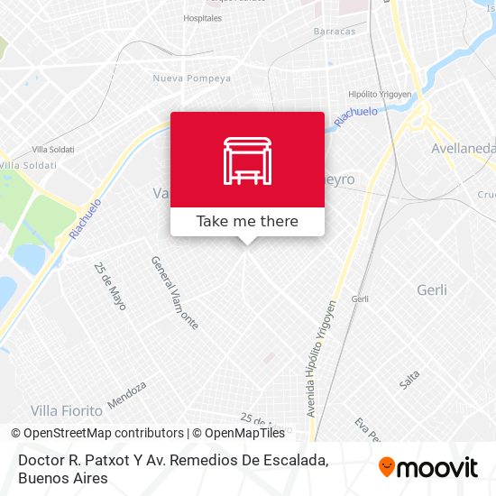 Doctor R. Patxot Y Av. Remedios De Escalada map