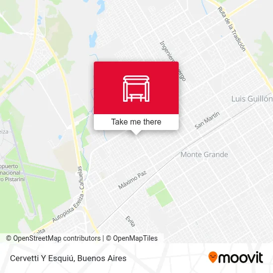 Cervetti Y Esquiú map