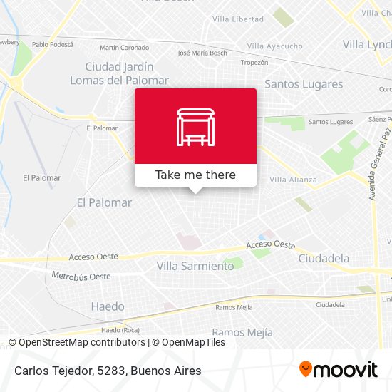 Mapa de Carlos Tejedor, 5283