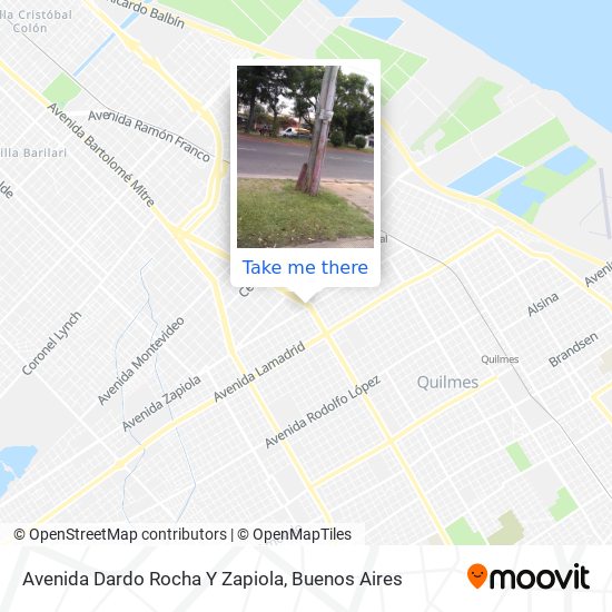 Avenida Dardo Rocha Y Zapiola map