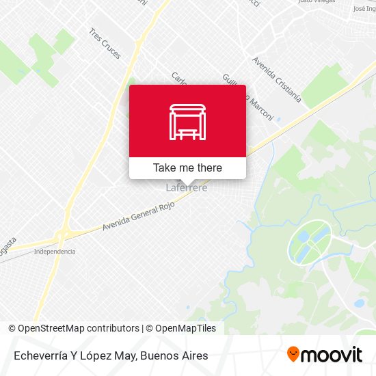 Echeverría Y López May map