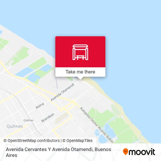 Mapa de Avenida Cervantes Y Avenida Otamendi
